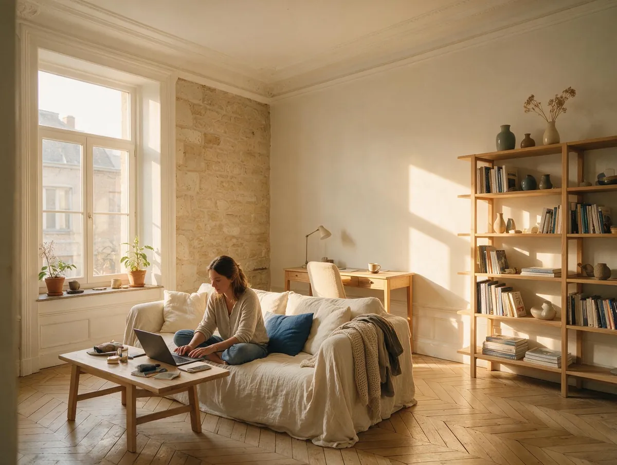 Appartement lumineux en centre-ville de Nivelles, entretenu par Maison'Net